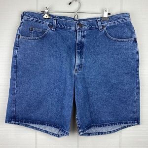 Vintage Riders Blue Cotton Denim Jean Shorts Men’s Size 42